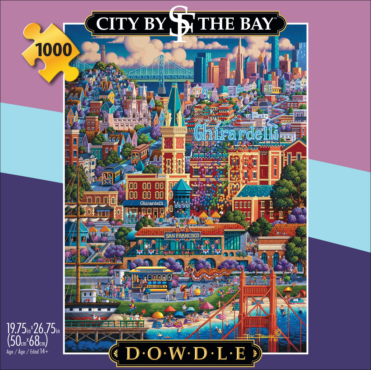 buffalo-games-eric-dowdle-city-by-the-bay-1000-teile-puzzle-stadt image 3