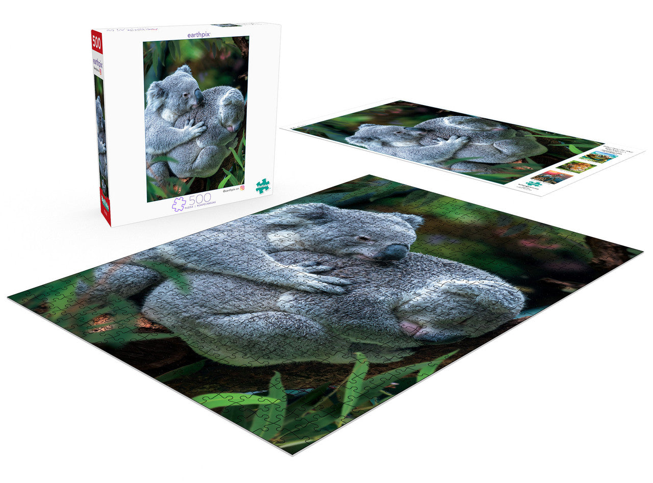 buffalo-games-earthpix-bear-hug-puzzle-500-teile-koala image 5
