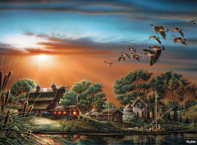 buffalo-games-lazy-afternoon-1000-teile-puzzle-see image 1