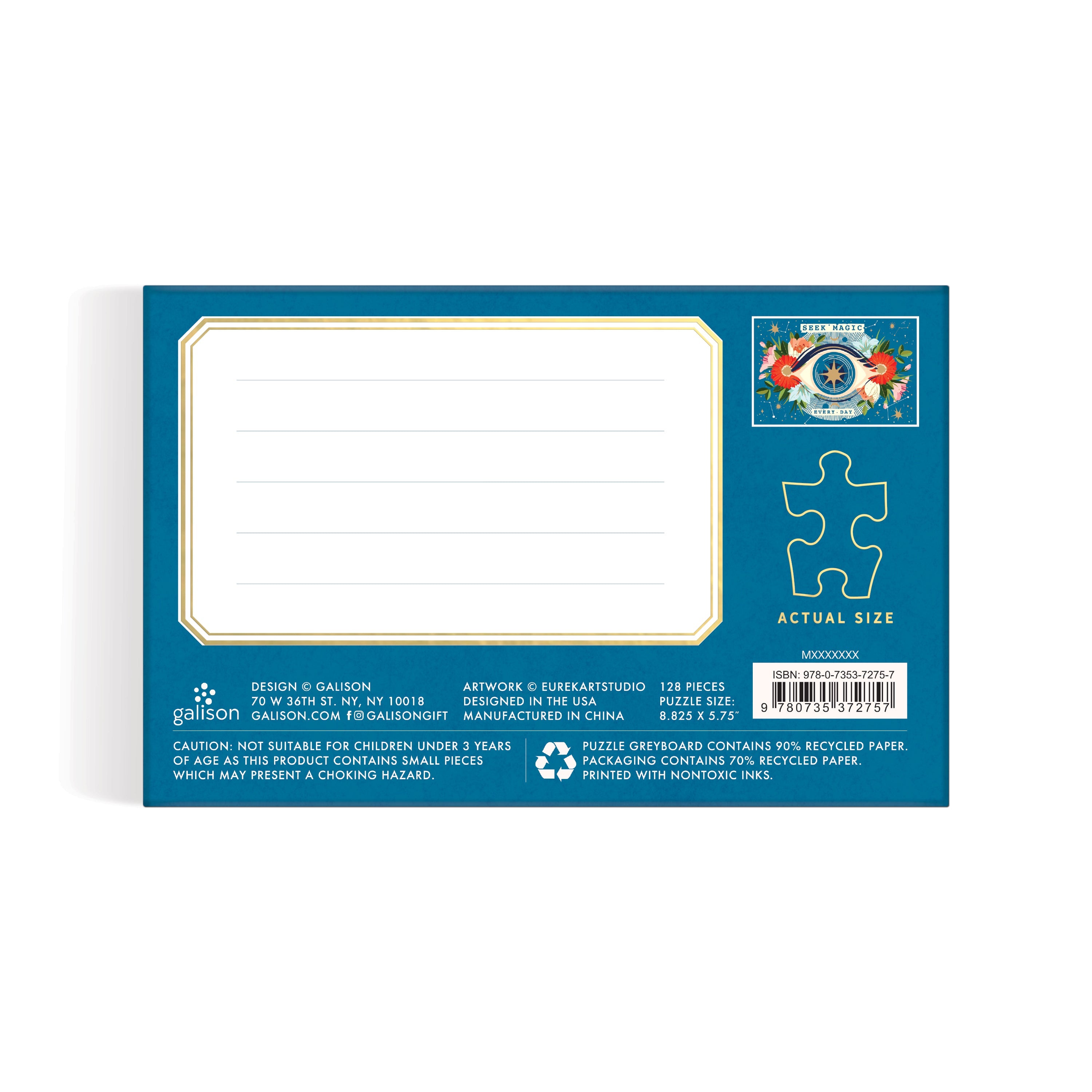 galison-seek-magic-every-day-128-teile-mini-puzzle image 2