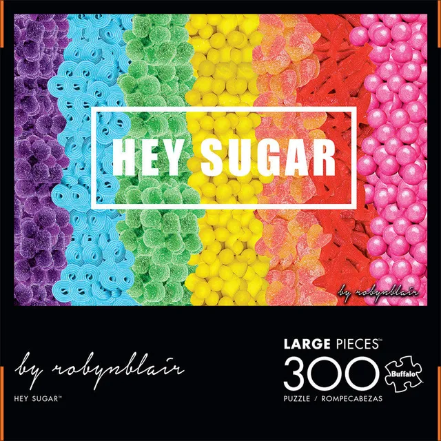 buffalo-games-vivid-hey-sugar-puzzle-300-teile-bonbon image 1