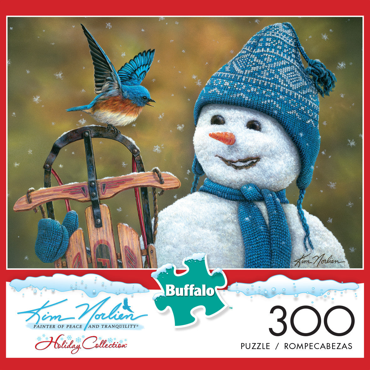 buffalo-games-snow-brother-300-teile-puzzle-schneemann-xxl image 2