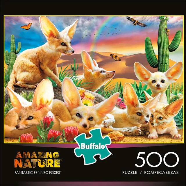 buffalo-games-amazing-nature-fennec-foxes-puzzle-500-teile-w-ste image 1