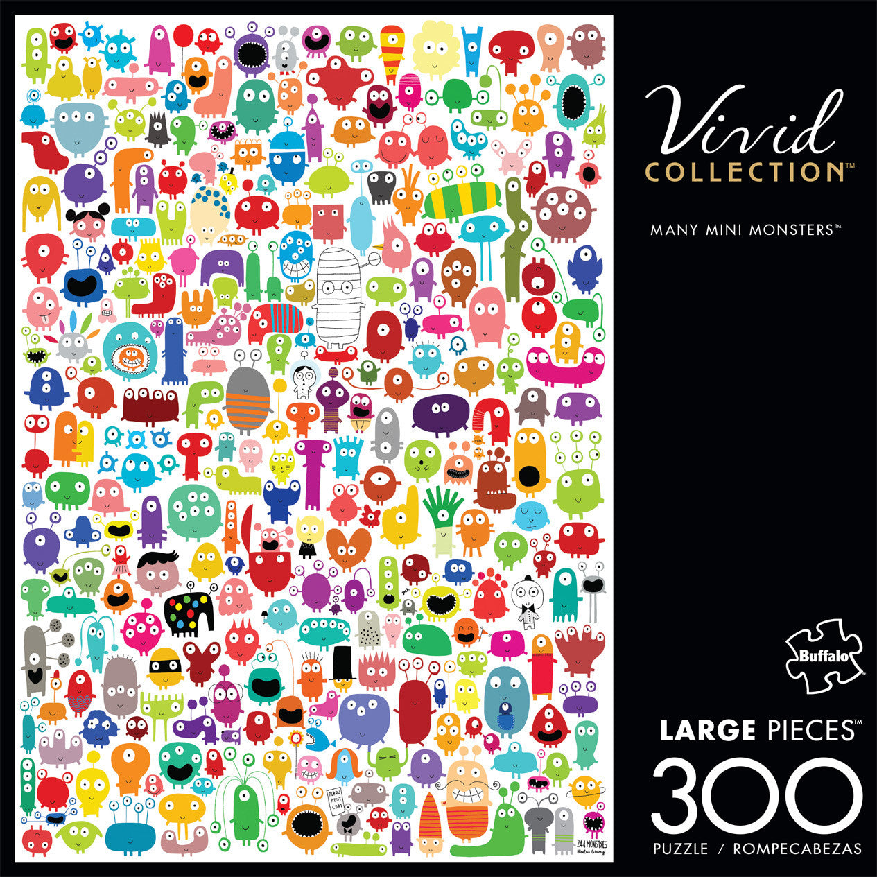 buffalo-games-vivid-many-mini-monsters-puzzle-300-teile-bunt image 4