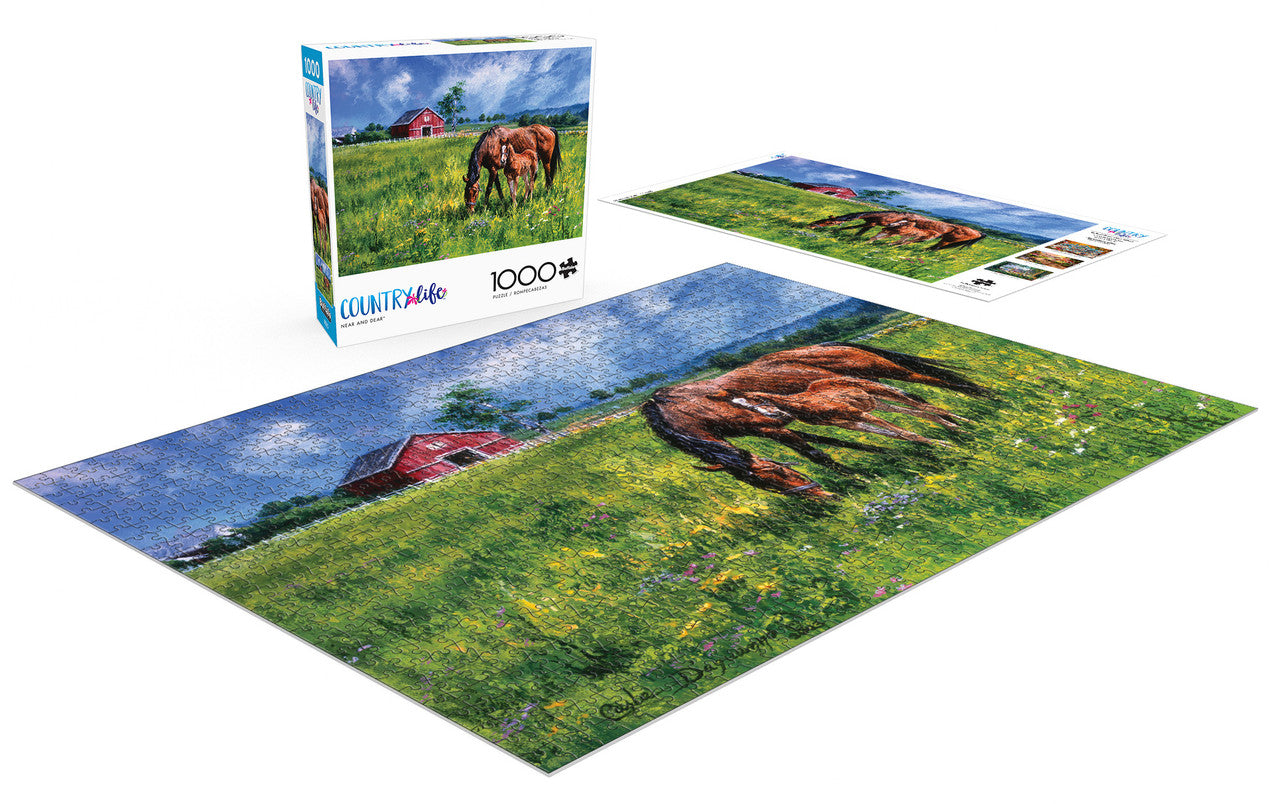 buffalo-games-country-life-near-and-dear-puzzle-1000-teile-pferde image 4