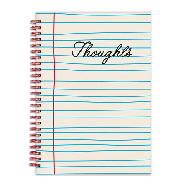 galison-thoughts-wire-o-journal-notizbuch-a5-liniert-160-seiten image 1