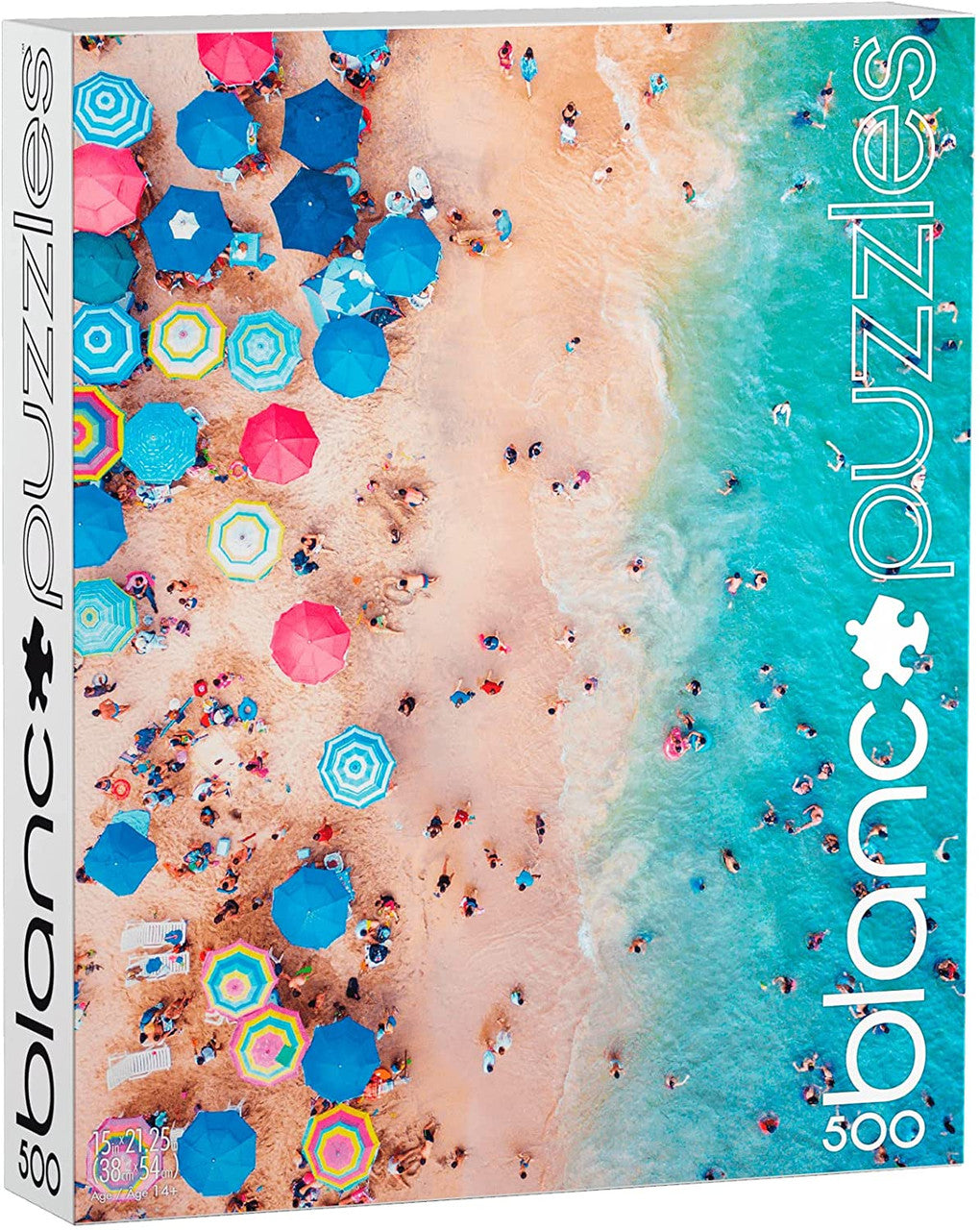 buffalo-games-blanc-day-at-the-beach-mexico-puzzle-500-teile image 1