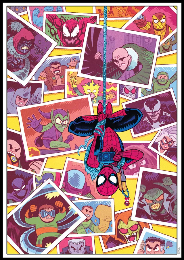 buffalo-games-amazing-spider-man-25-puzzle-500-teile-comic image 1