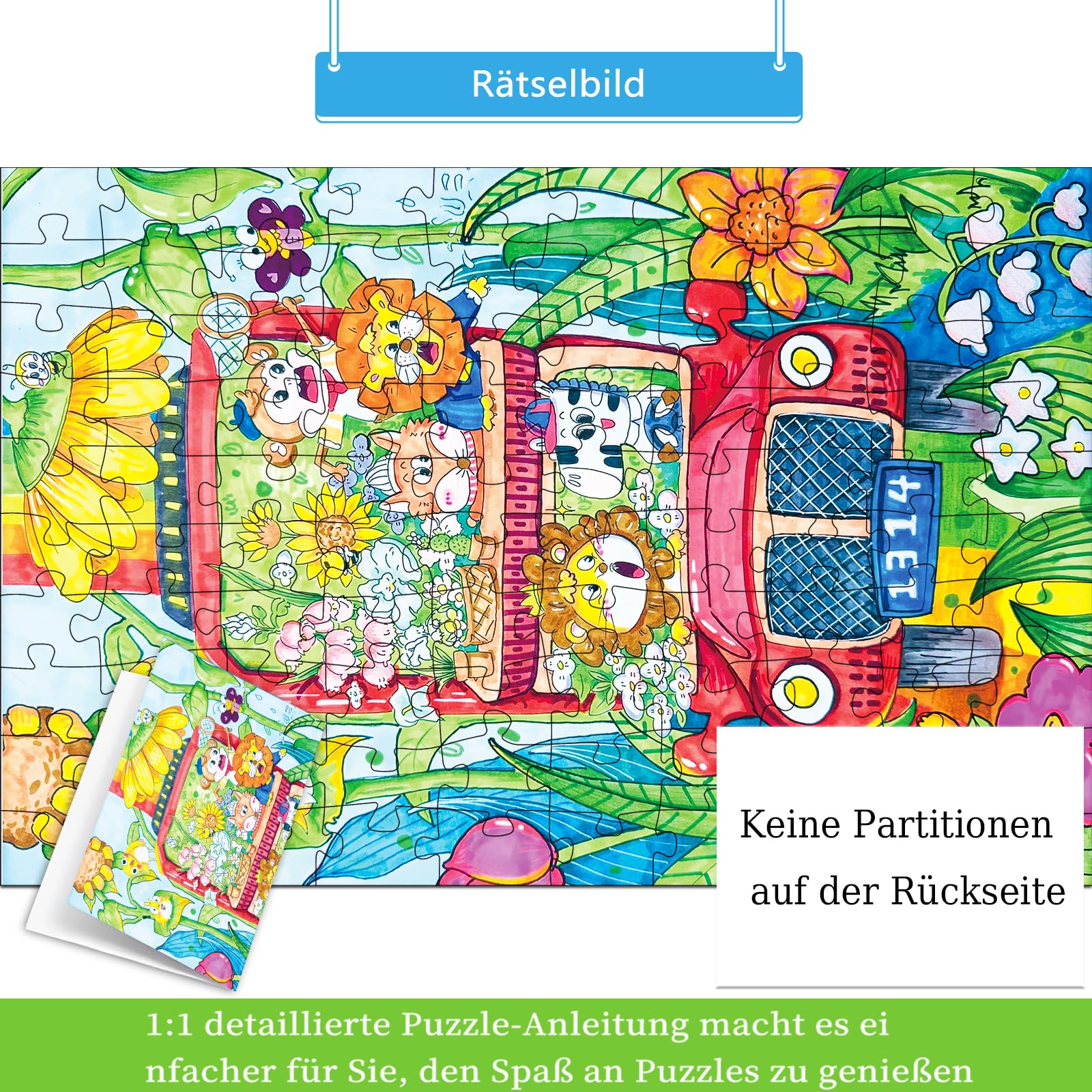 huadada-100-teile-kinderpuzzle-fr-hlingsbus-38x25-cm image 3