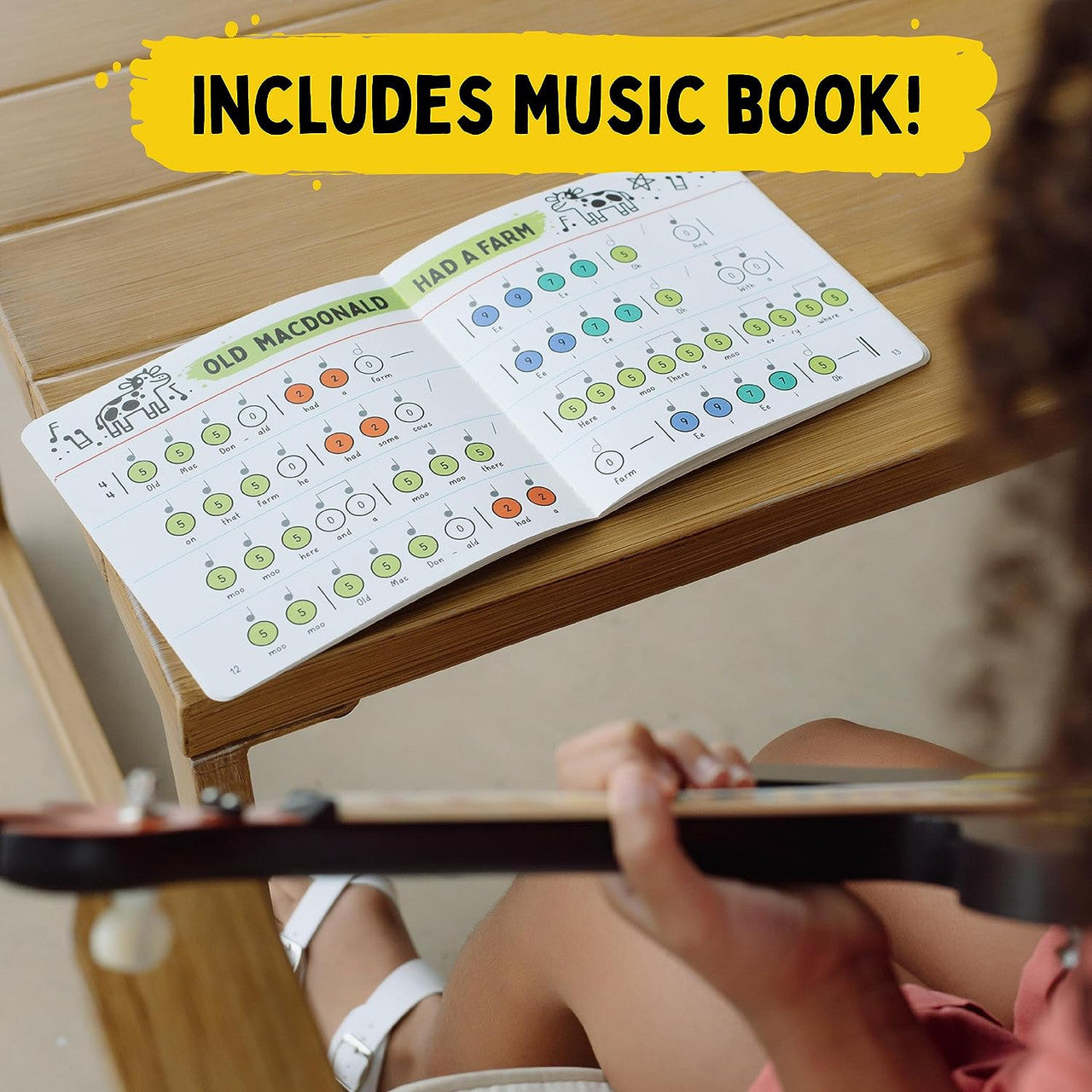 buffalo-games-tinkertar-flying-v-gitarre-kinder-1-saitig image 6