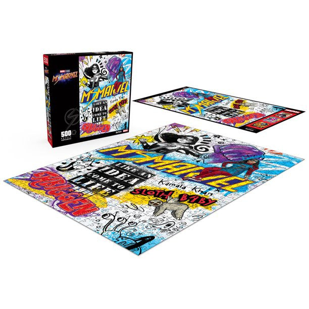 buffalo-games-marvel-ms-marvel-500-teile-puzzle-embiggen image 3