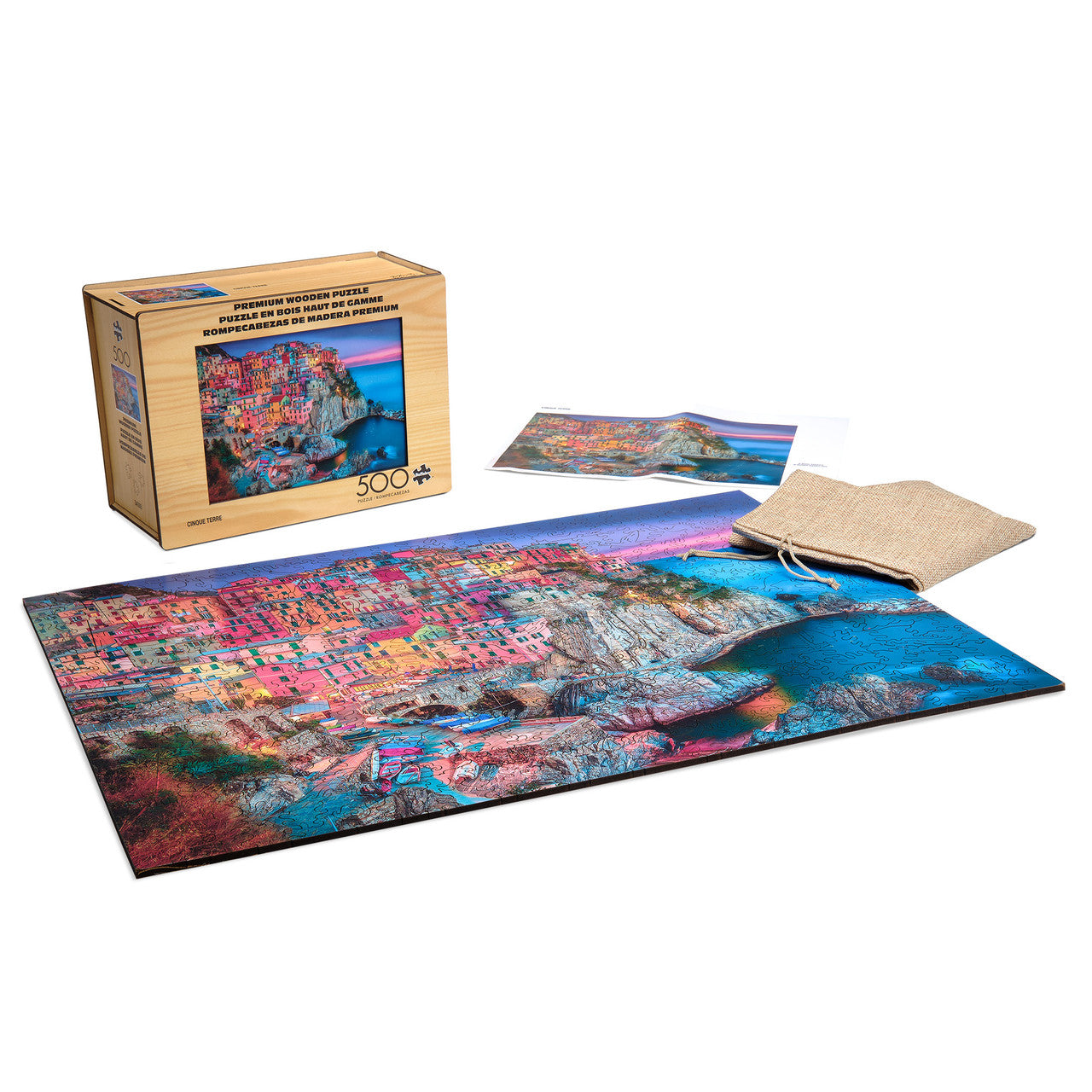 buffalo-games-cinque-terre-holzpuzzle-500-teile-whimsy-cut image 6