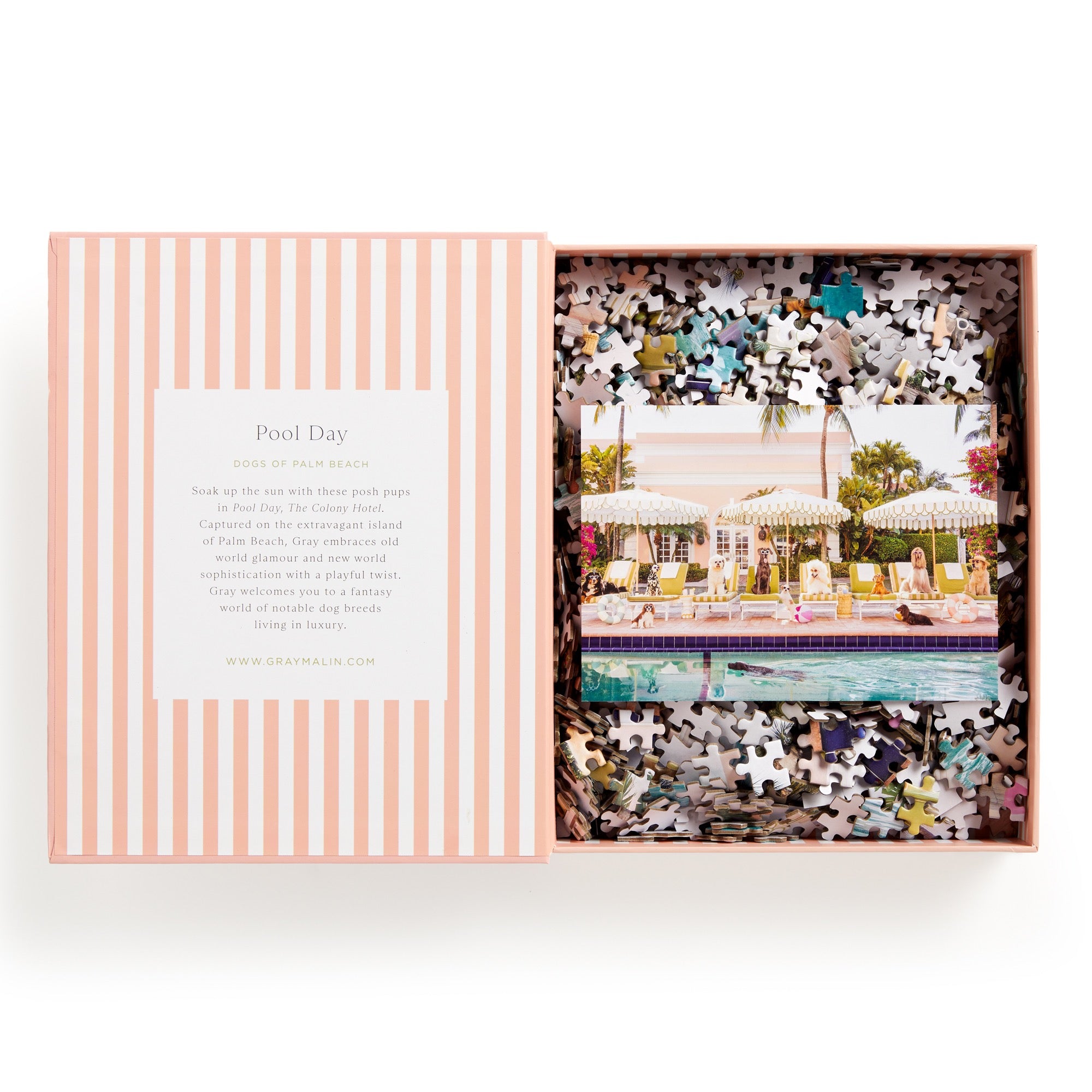 galison-pool-day-palm-beach-puzzle-1000-teile-buchbox image 4