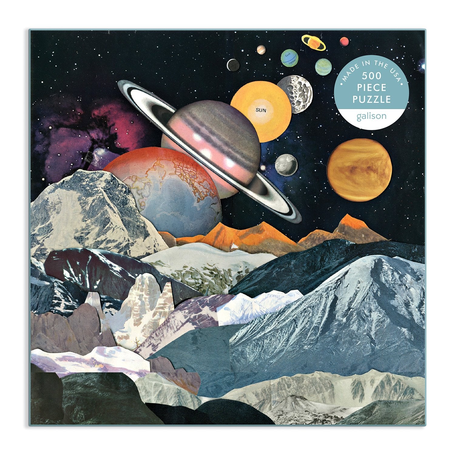 galison-out-of-this-world-500-teile-puzzle-weltall-collage image 2