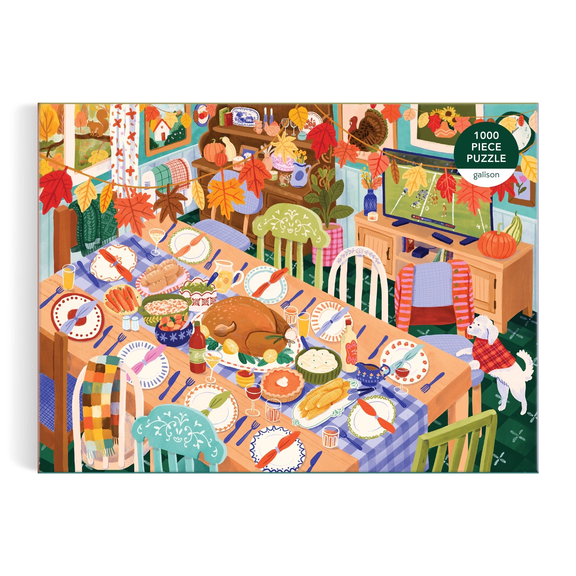 galison-jigsaw-puzzles-thankful-table-1000-teile-puzzle-herbst image 2