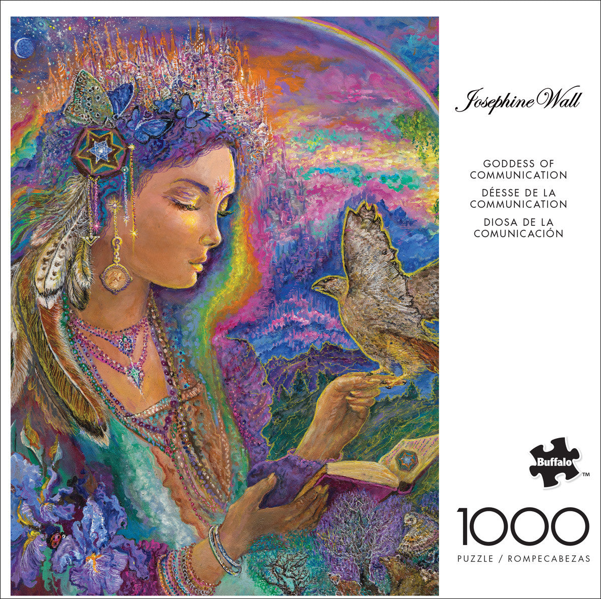 buffalo-games-josephine-wall-goddess-of-communication-puzzle-1000-teile image 2