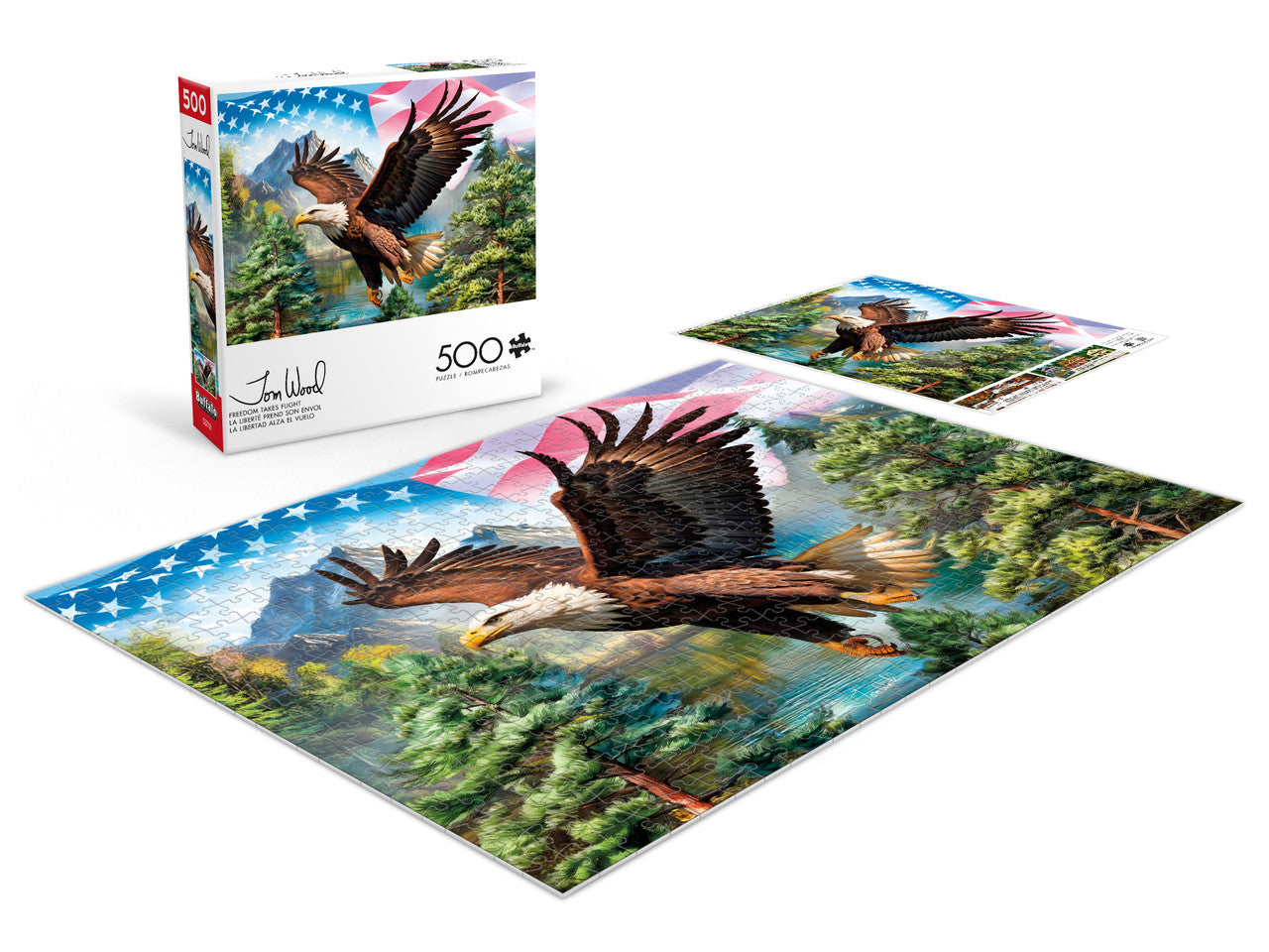 buffalo-games-freedom-takes-flight-500-teile-puzzle-adler image 7
