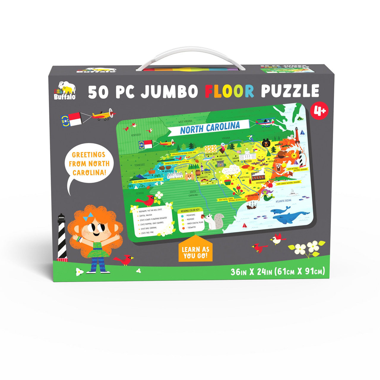 buffalo-games-north-carolina-50-teile-kinderpuzzle-boden image 2