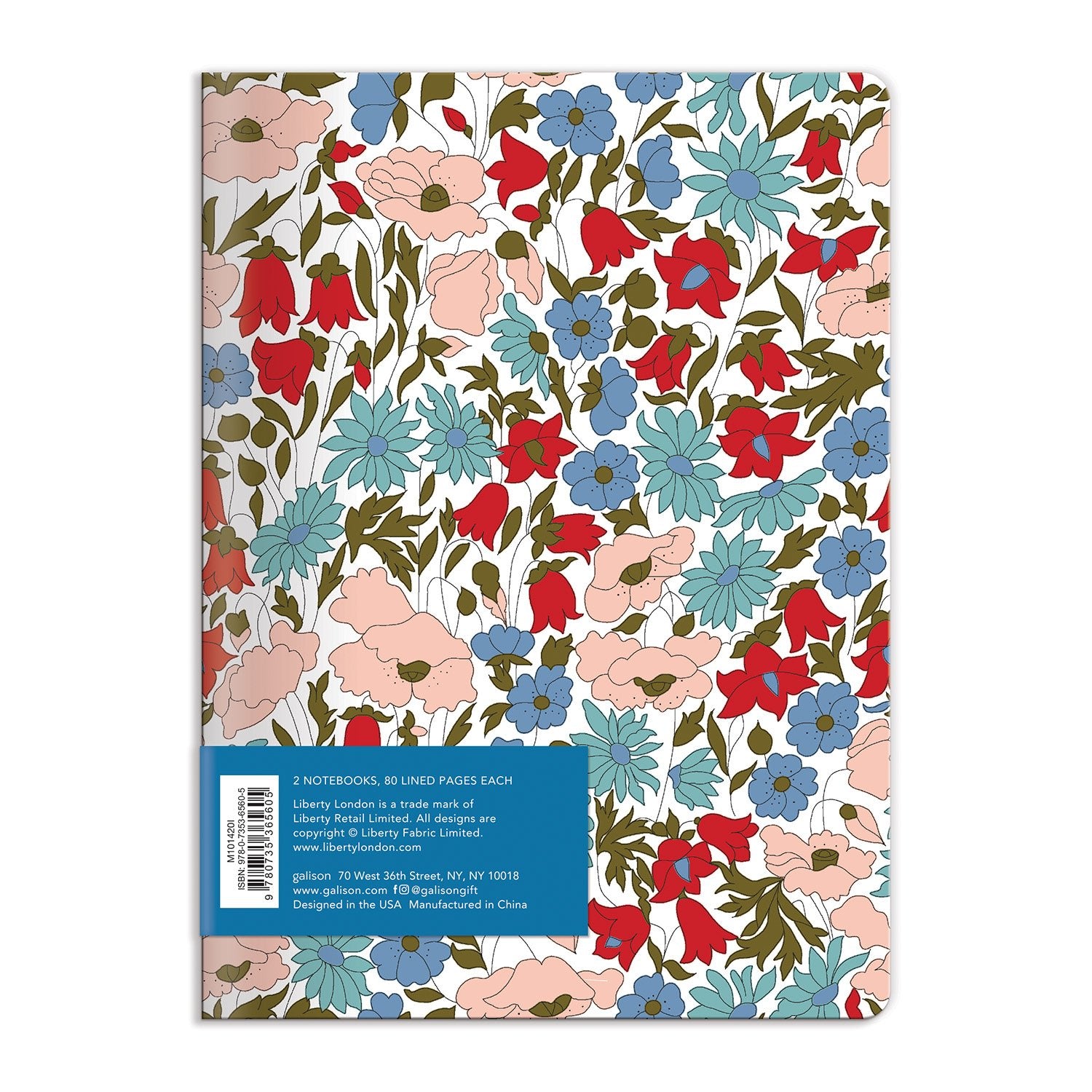 galison-liberty-london-notizbuch-set-2x-liniert-floral image 2