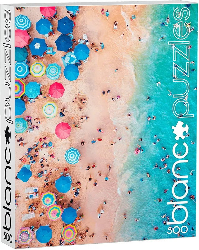 buffalo-games-blanc-day-at-the-beach-mexico-puzzle-500-teile image 1