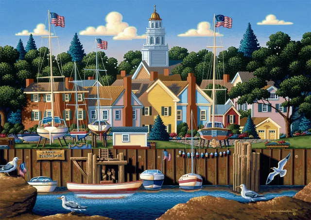 buffalo-games-marblehead-puzzle-300-teile-eric-dowdle image 1