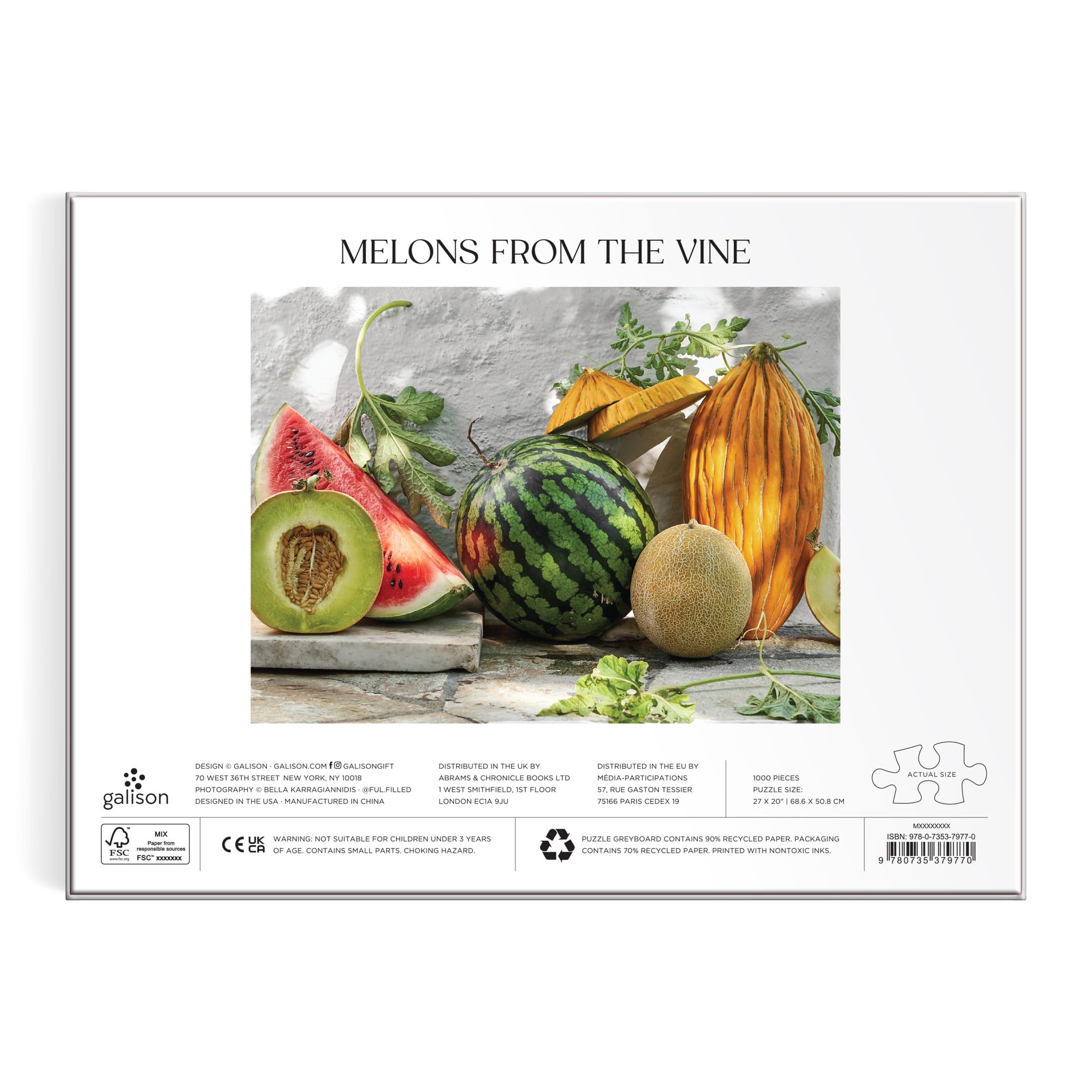 galison-melons-from-the-vine-1000-teile-puzzle image 5
