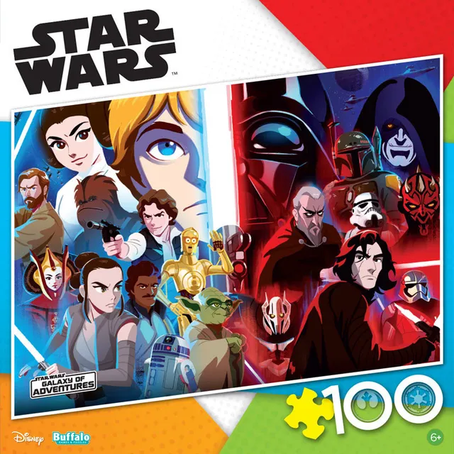 buffalo-games-star-wars-light-versus-dark-puzzle-100-teile image 1