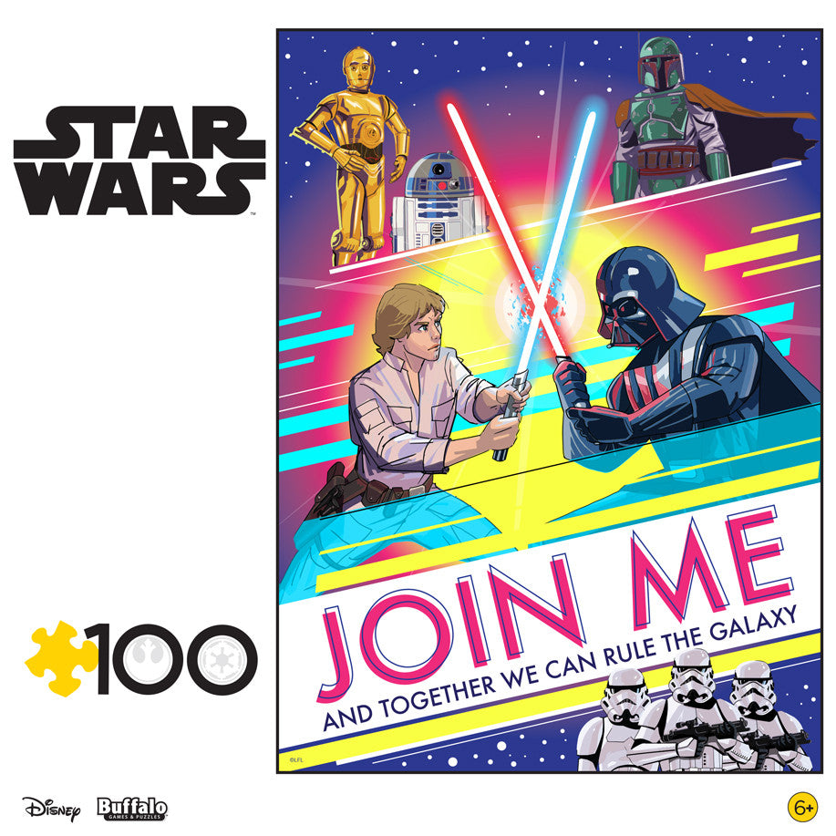 buffalo-games-star-wars-rule-galaxy-puzzle-100-teile image 1