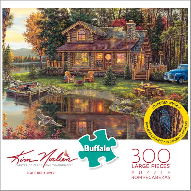 buffalo-games-peace-like-a-river-puzzle-300-teile-xxl image 1