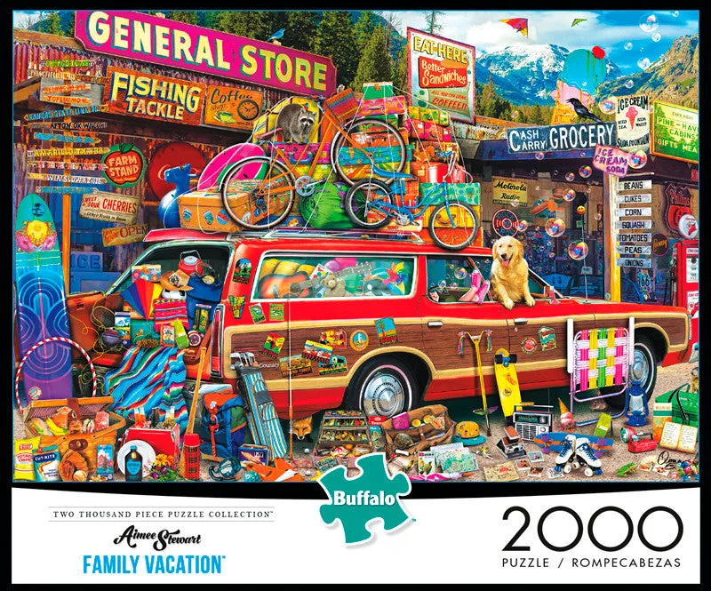 buffalo-games-jigsaw-puzzles-family-vacation-2000-teile-puzzle image 1