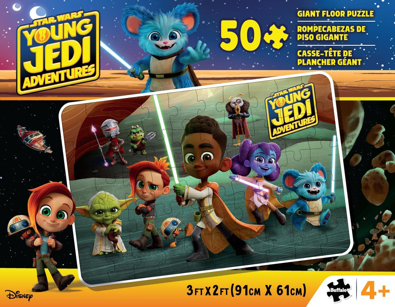 buffalo-games-star-wars-young-jedi-bodenpuzzle-50-teile-jumbo image 3