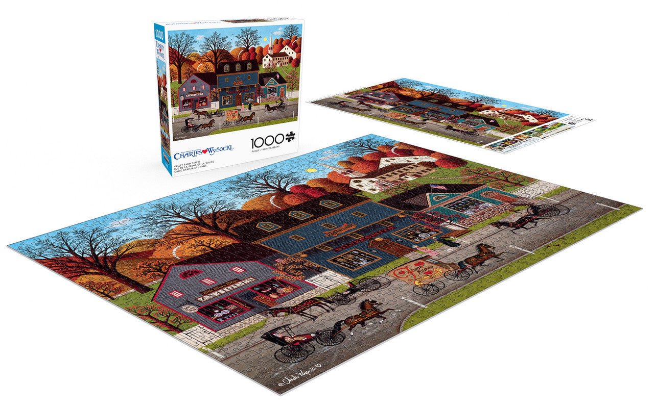 buffalo-games-valley-farm-street-puzzle-1000-teile-herbst image 4