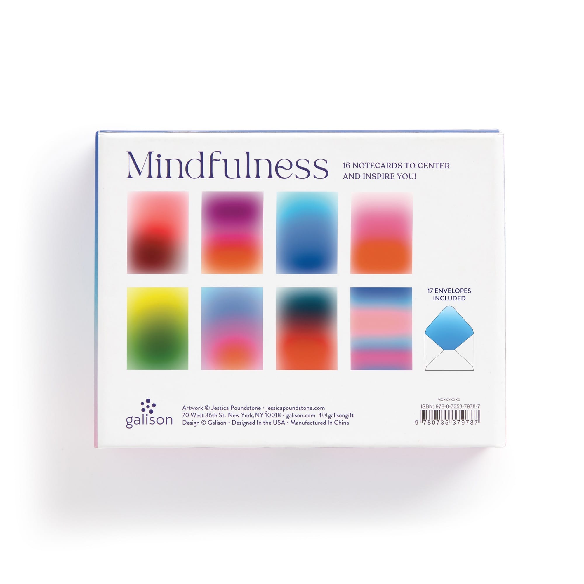 galison-mindfulness-gru-karten-set-16-karten-poundstone image 7
