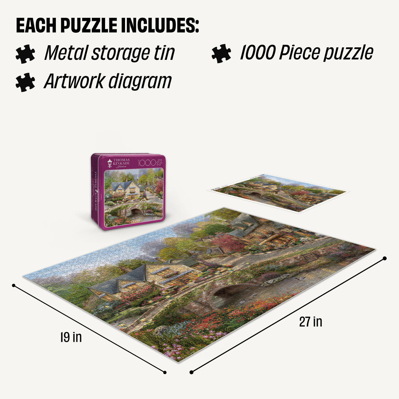 buffalo-games-thomas-kinkade-village-1000-teile-puzzle-dose image 5