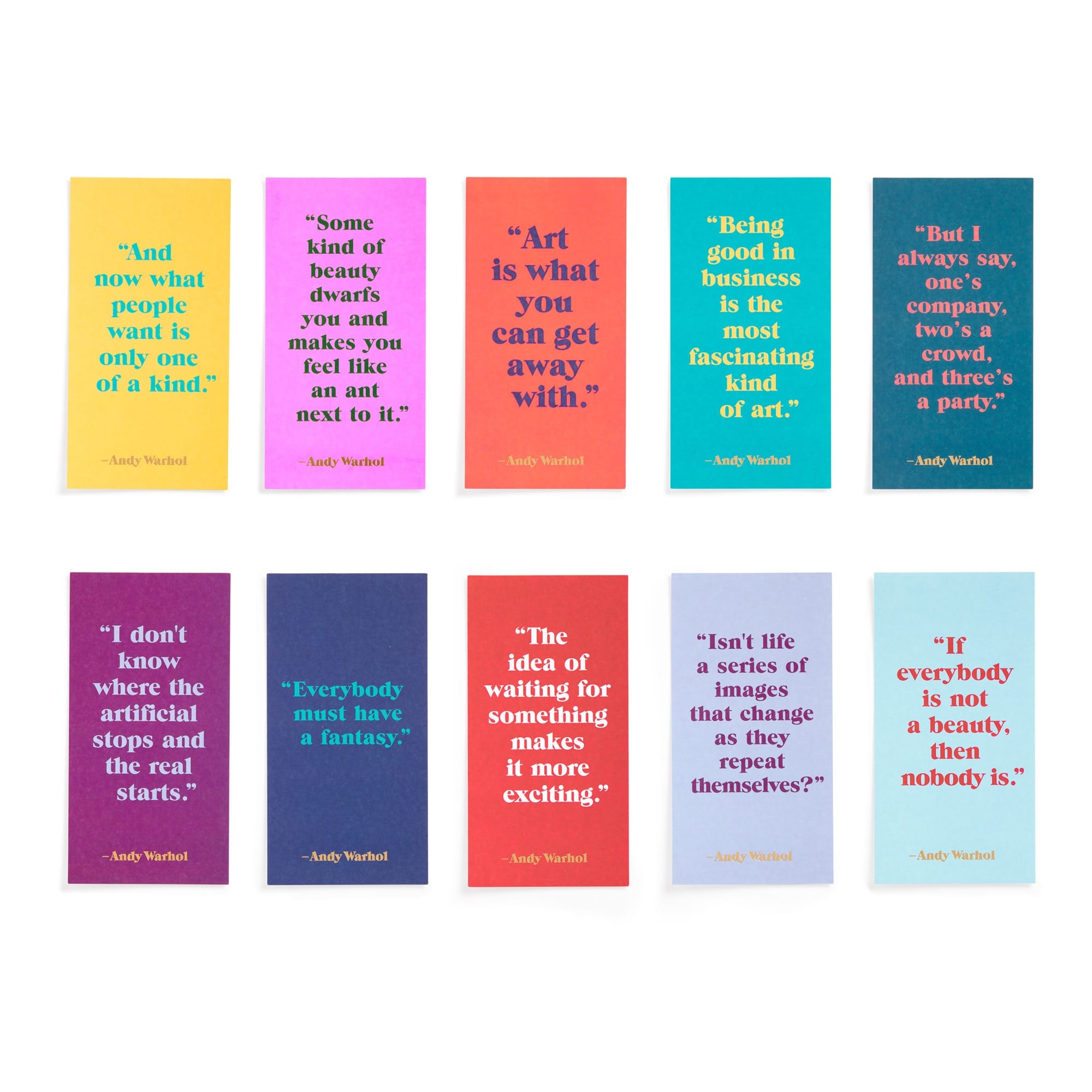 galison-andy-warhol-philosophy-briefkarten-24-set image 4