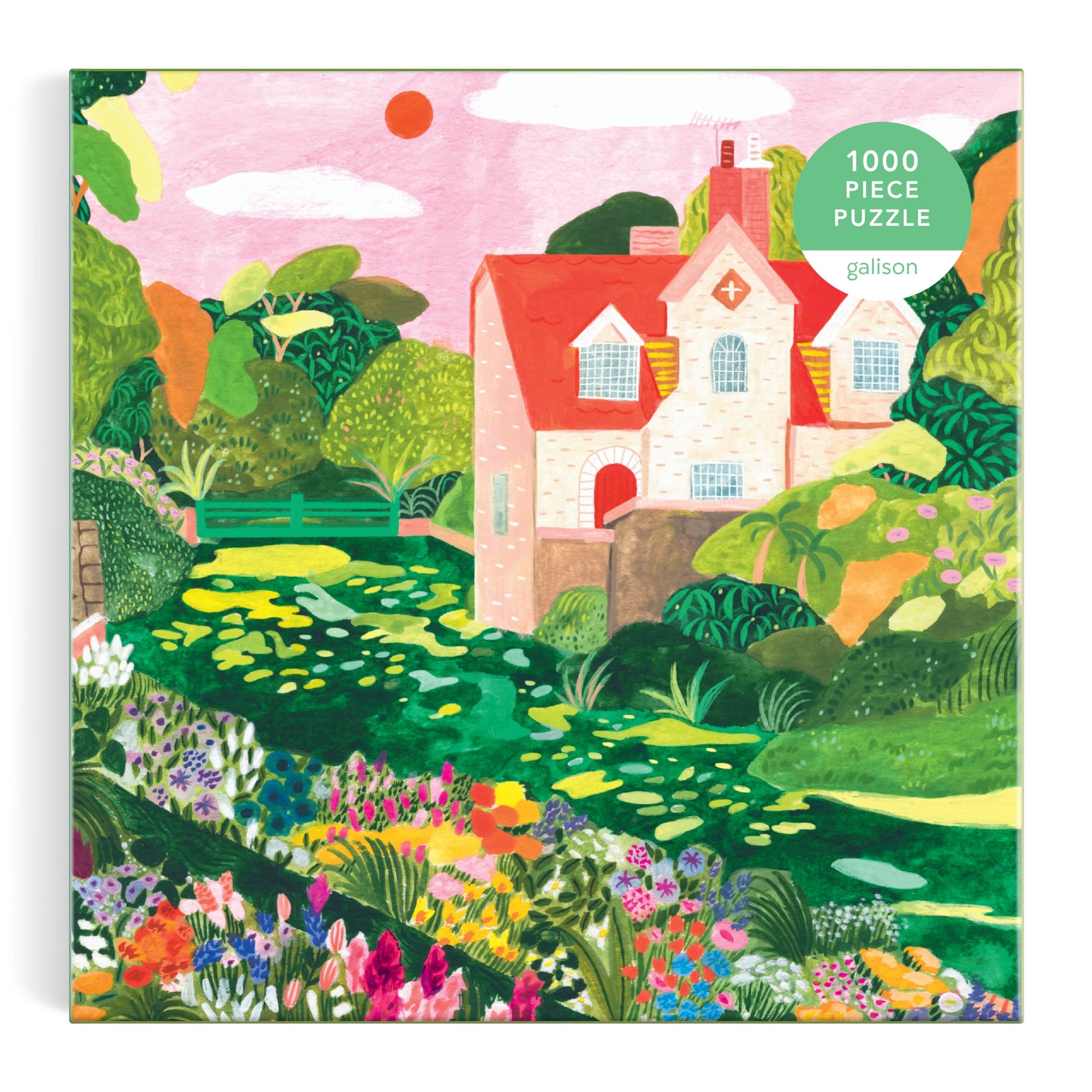 galison-blooming-meadow-1000-teile-puzzle-wiese image 2