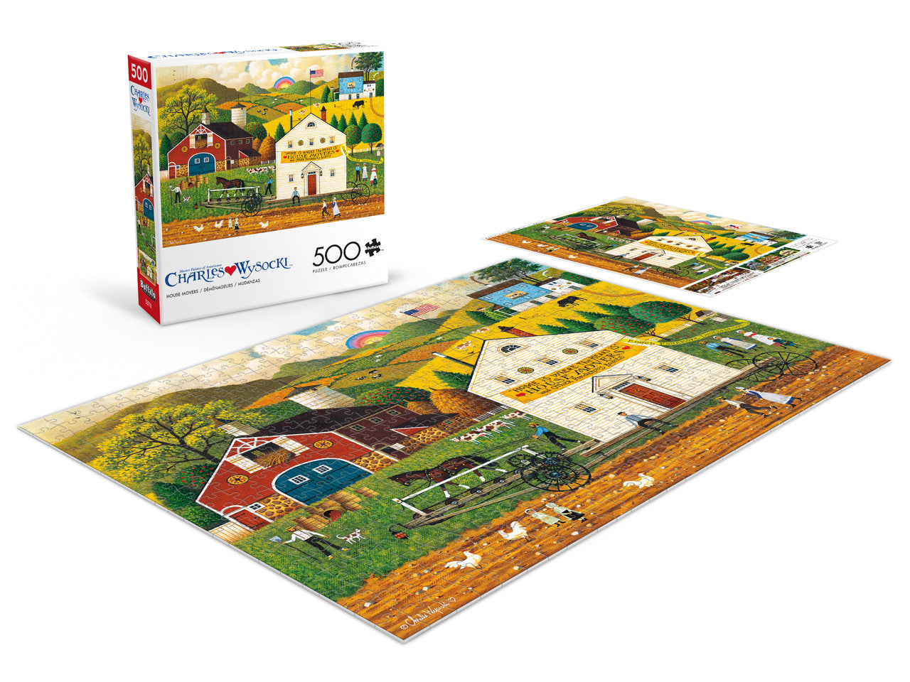 buffalo-games-wysocki-house-movers-puzzle-500-teile-farm image 5