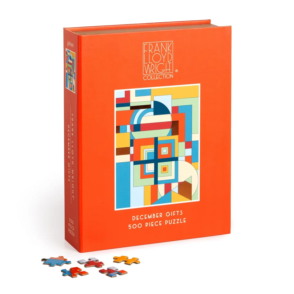galison-frank-lloyd-wright-december-gifts-500-teile-puzzle image 1