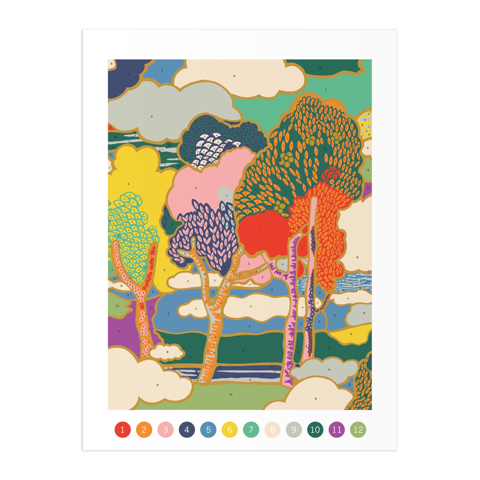 galison-liberty-prospect-road-malen-nach-zahlen-set-9x12 image 6