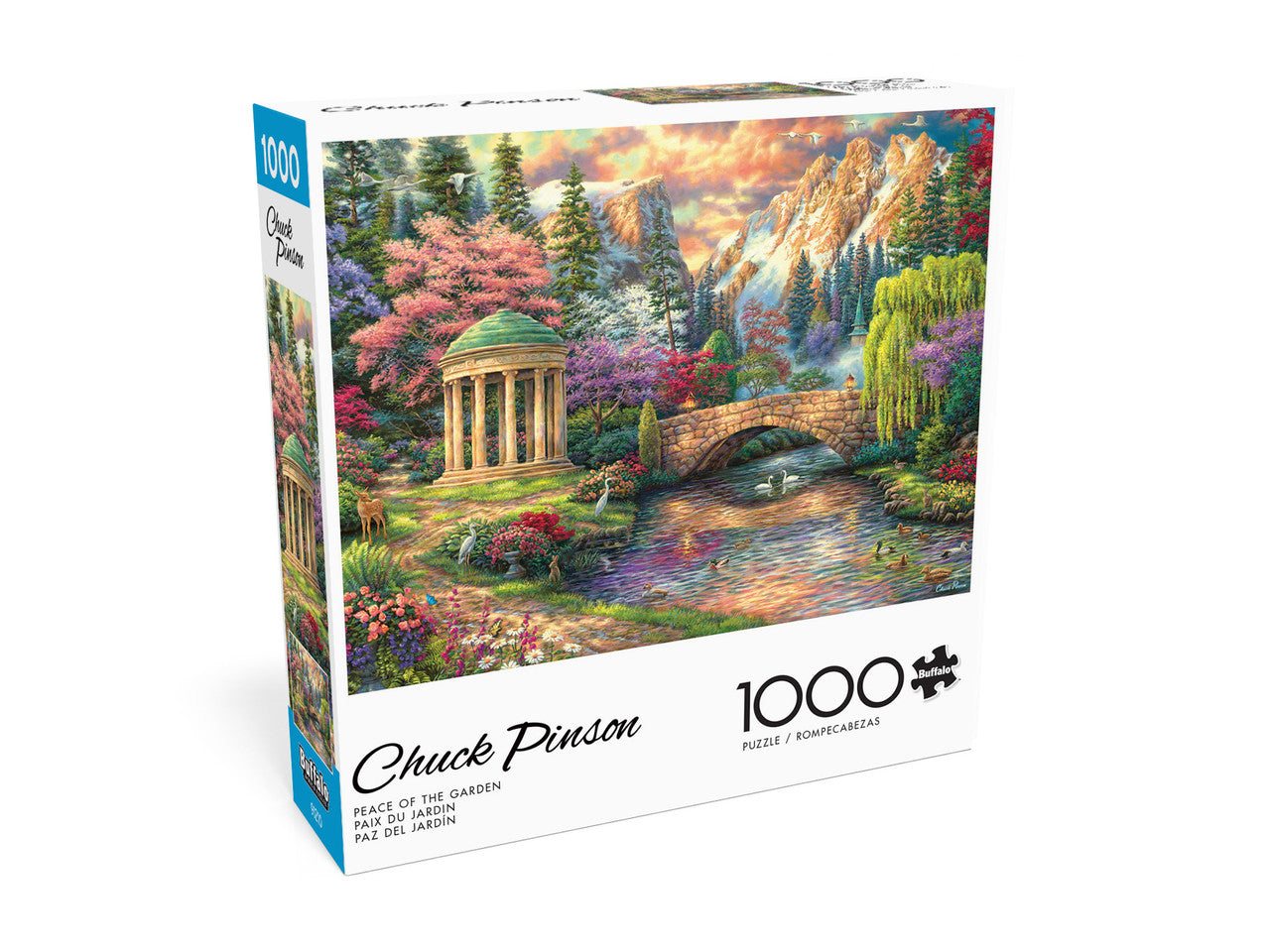 buffalo-games-chuck-pinson-peace-of-the-garden-puzzle-1000teile image 4