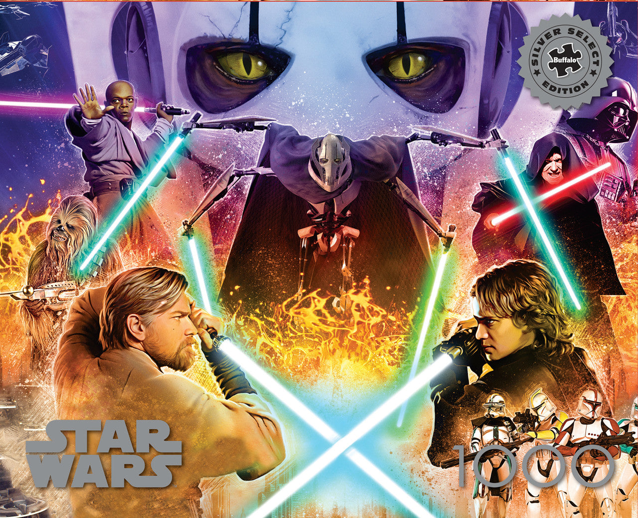 buffalo-games-star-wars-silver-select-1000-teile-puzzle-sith image 1