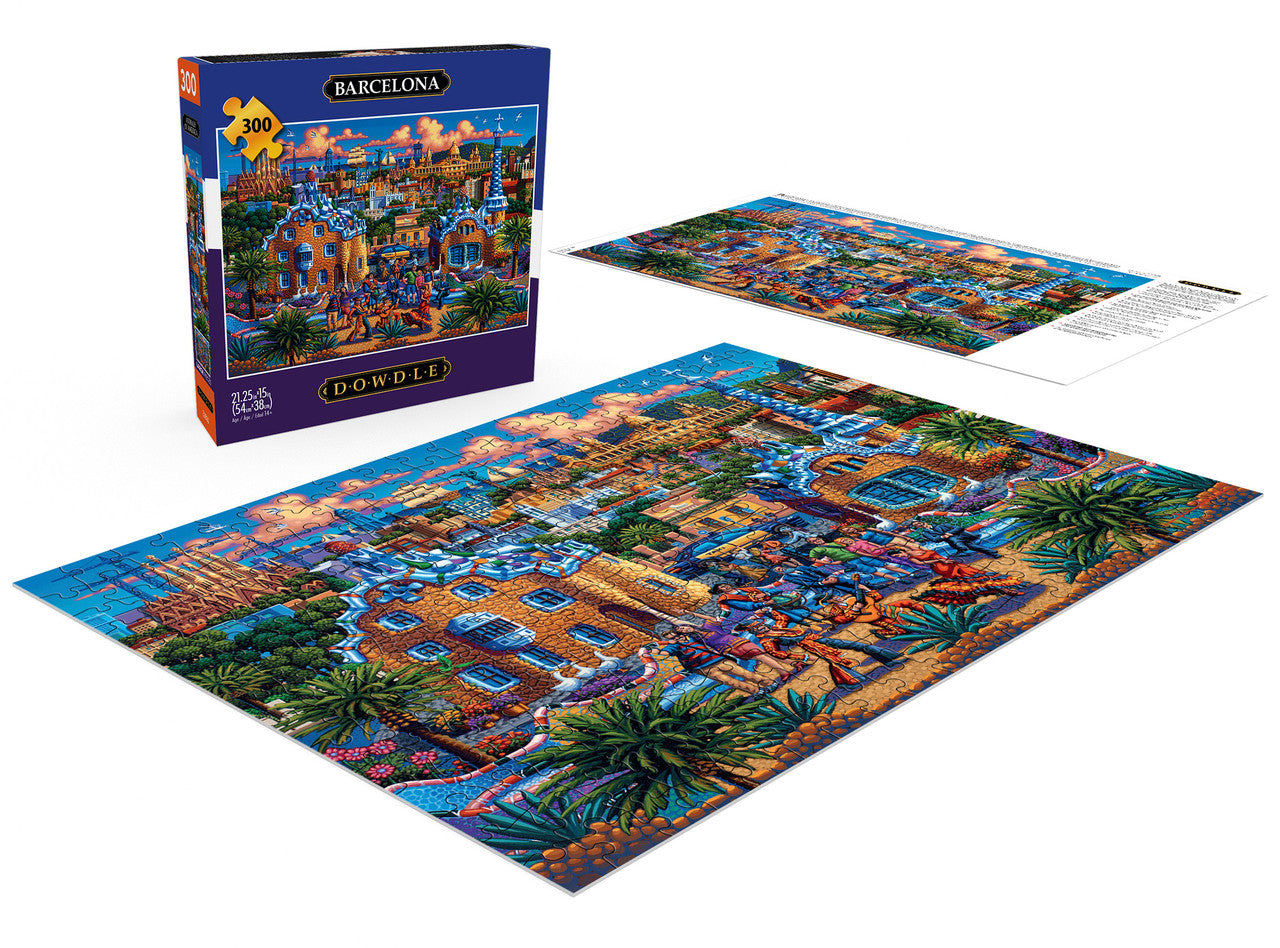 buffalo-games-eric-dowdle-barcelona-300-teile-puzzle image 3