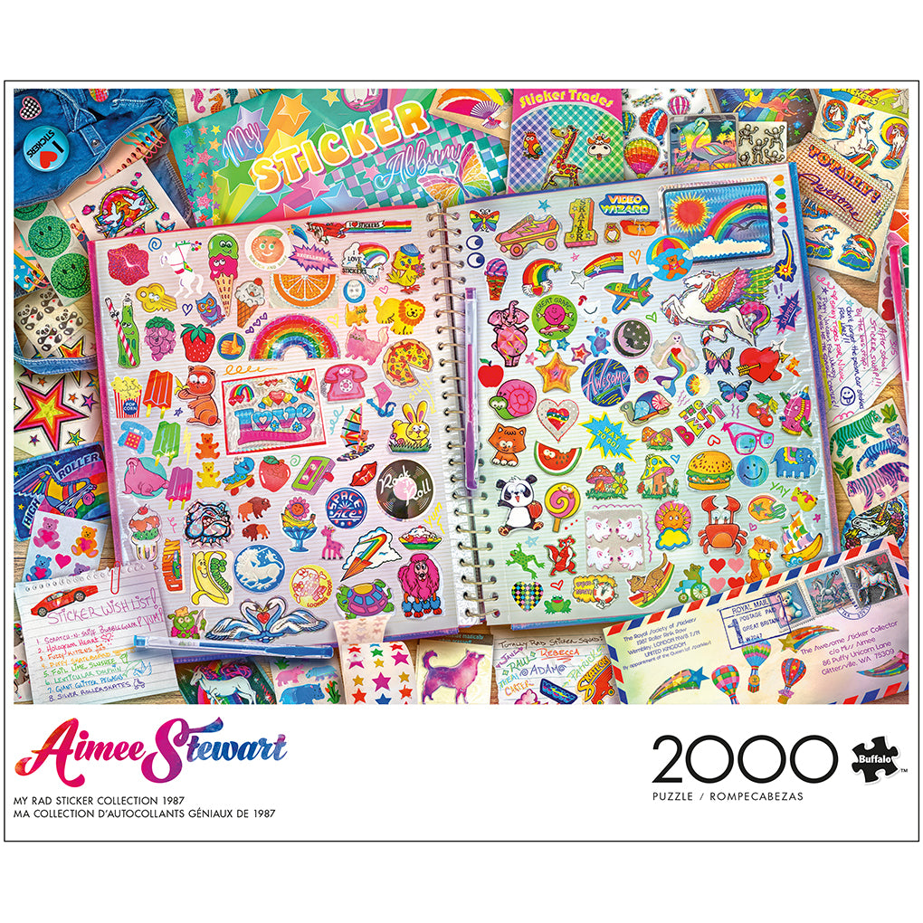 buffalo-games-aimee-stewart-sticker-puzzle-2000-teile image 2
