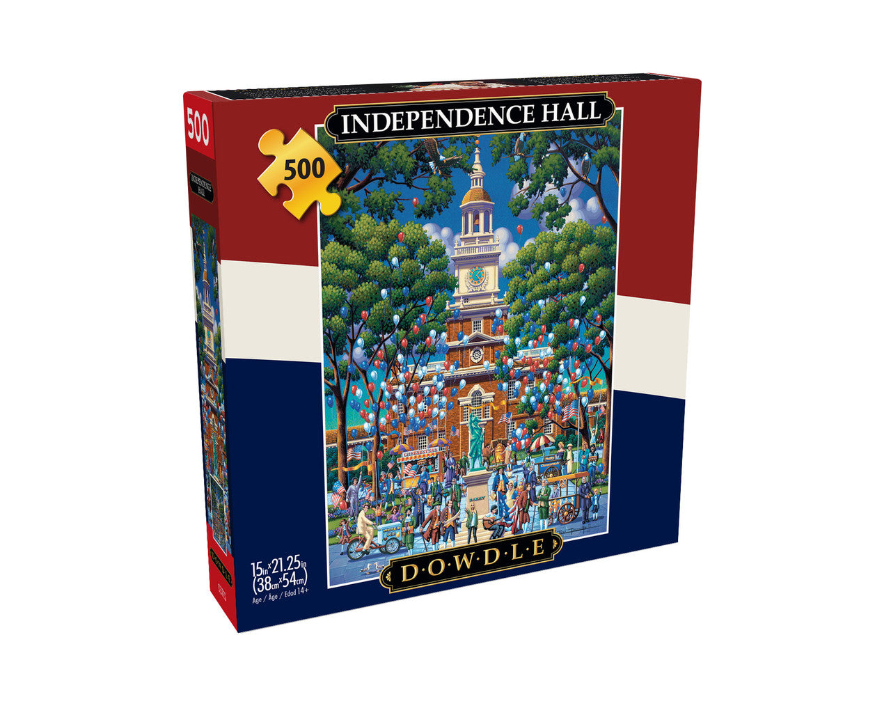 buffalo-games-eric-dowdle-independence-hall-puzzle-500-teile-americana image 4