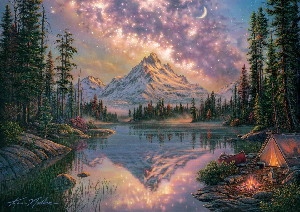 buffalo-games-kim-norlien-starlit-night-puzzle-300-xl-teile image 1