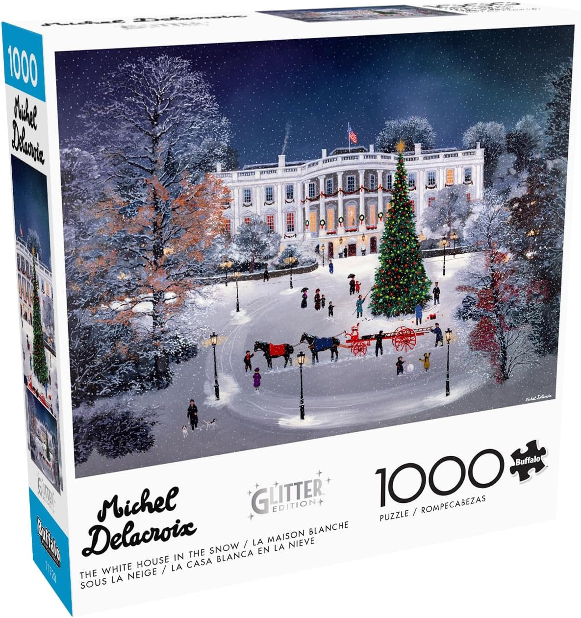 buffalo-games-white-house-snow-puzzle-1000-teile-winter image 4