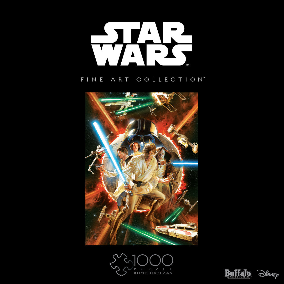 buffalo-games-star-wars-fine-art-collection-1-puzzle-1000-teile-comic image 1