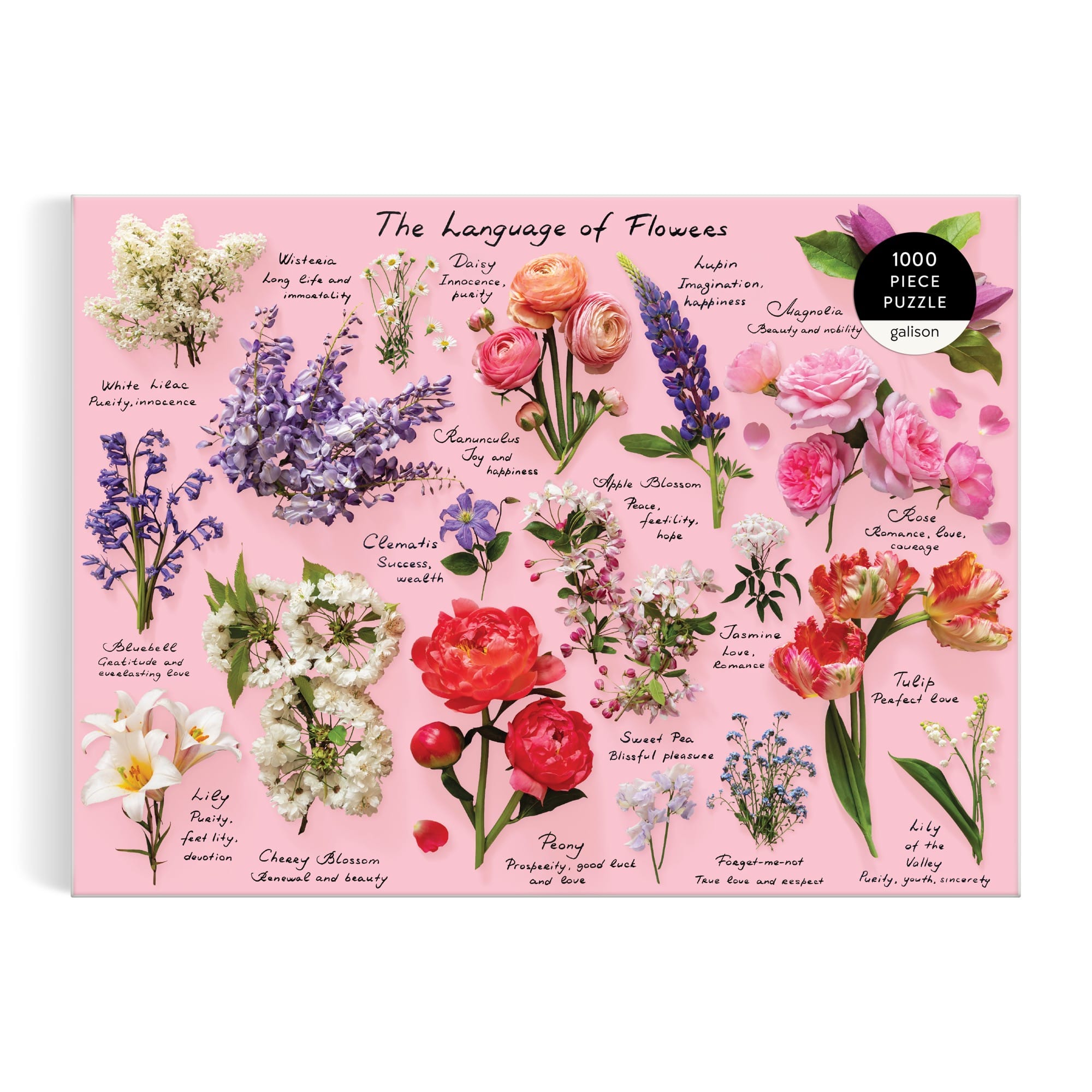 galison-language-of-flowers-1000-teile-puzzle image 2