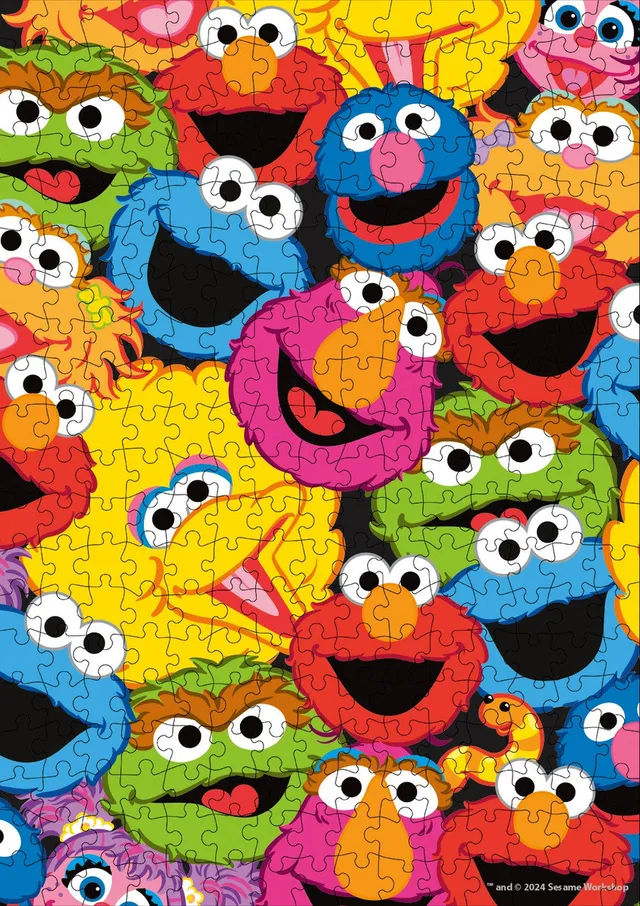 buffalo-games-sesame-favorites-puzzle-300-teile-gro-e-teile image 1
