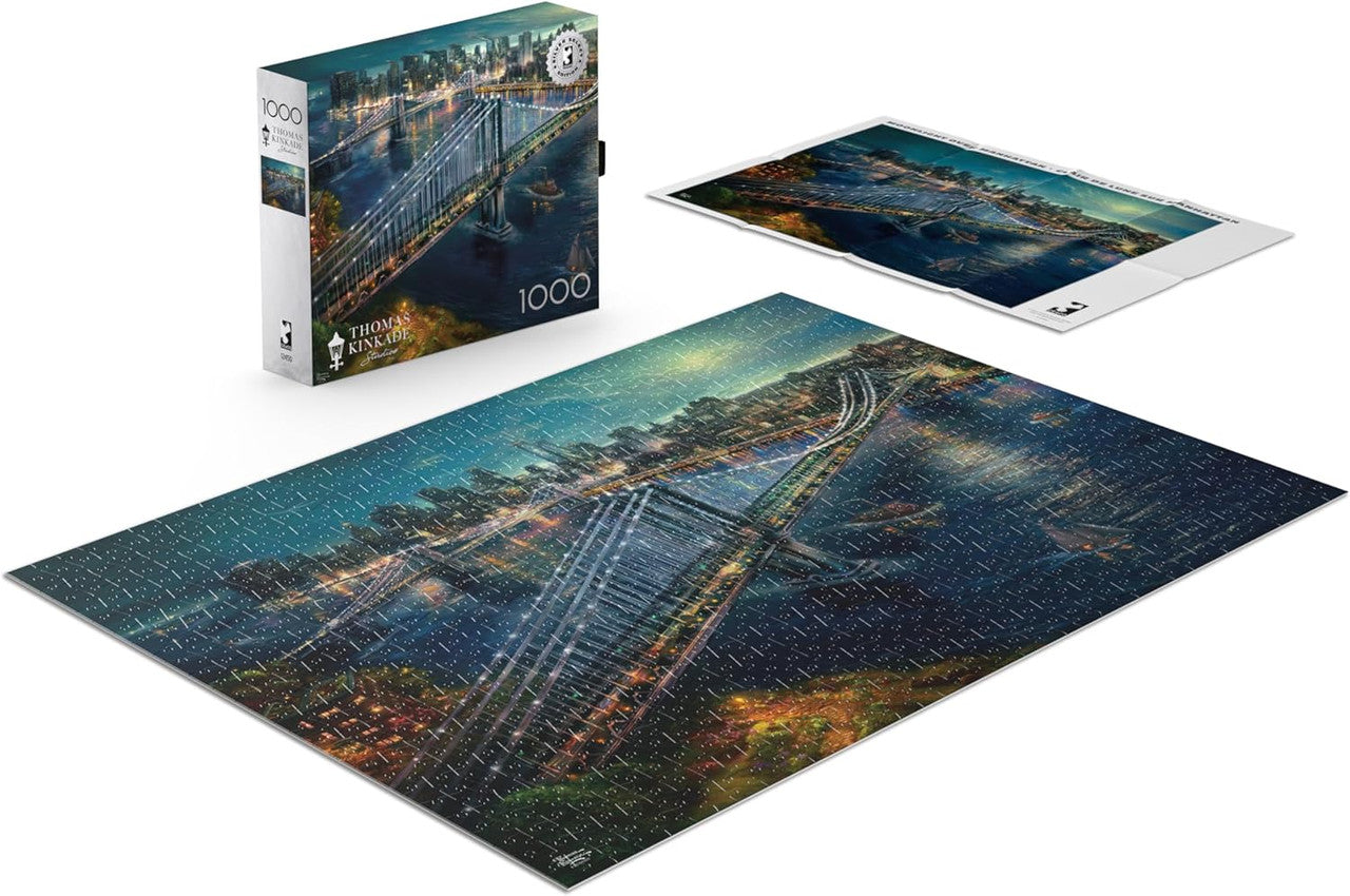 ceaco-moonlight-over-manhattan-1000-teile-puzzle-kinkade image 5